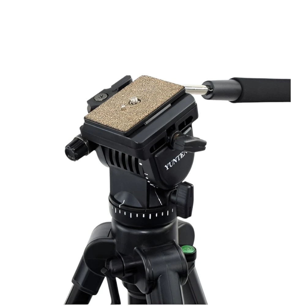Yunteng VCT-880 Hydraulic Tripod for DSLR, Video Cameras & Mobile