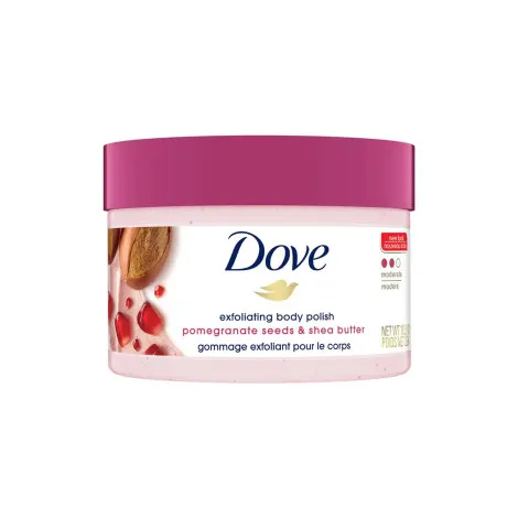 Dove Exfoliating Body Polish Pomegranate Seeds & Shea Butter 298g