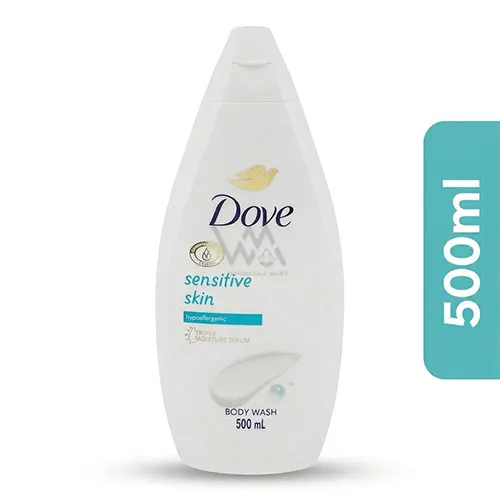 Dove Sensitive Skin Hypoallergenic Body Wash 500ml