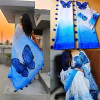 Exclusive Design Hand Print Couple Dress For Sweet Couple