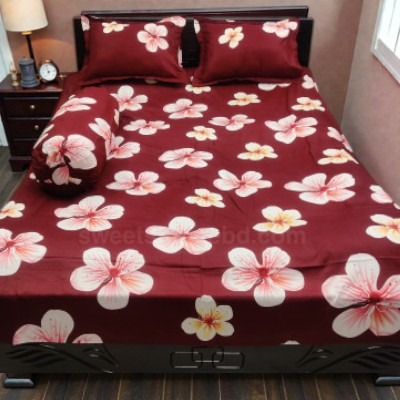Twill cotton bed sheet