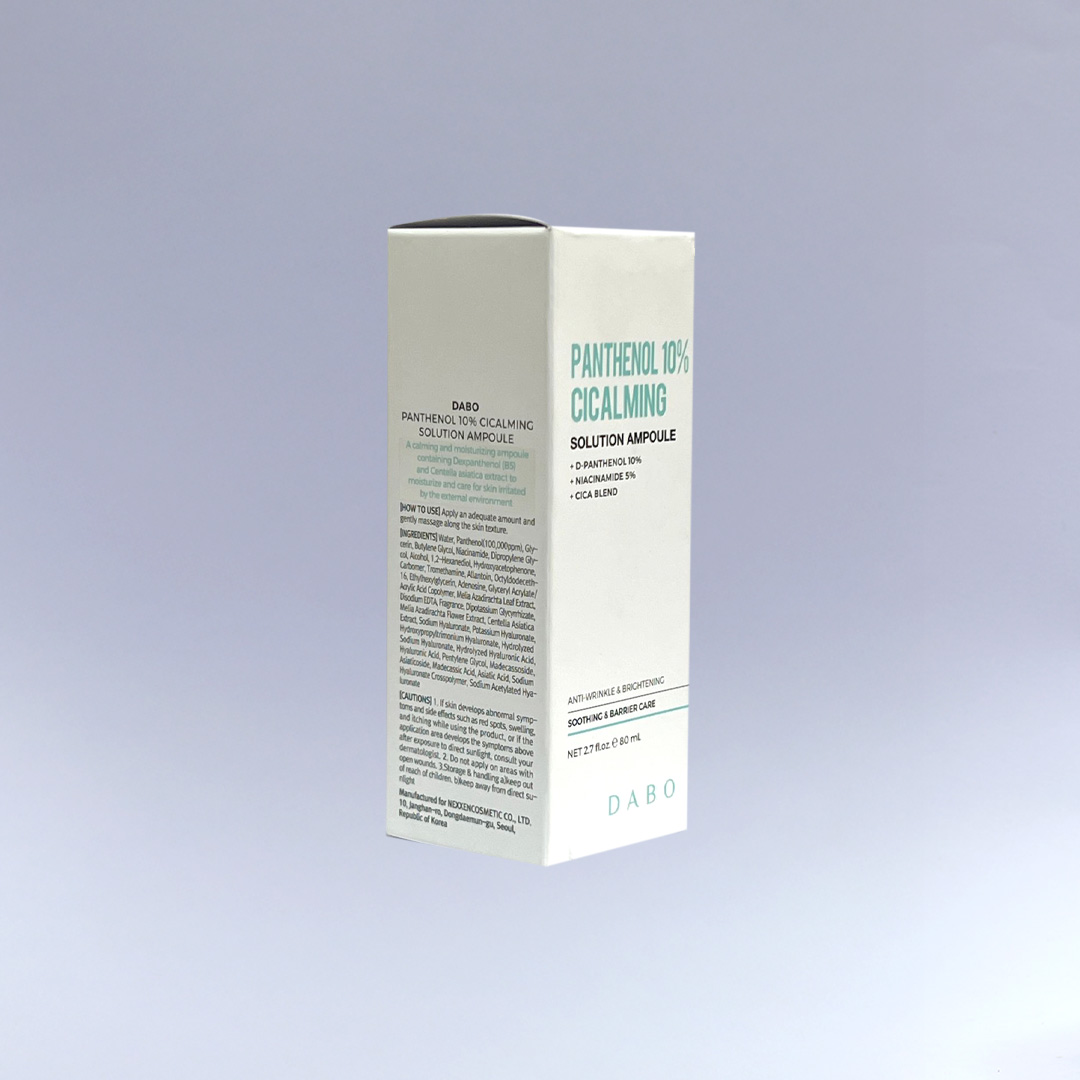 DAbo Panthenol 10% Cicalming Solution Ampoule 80 ml