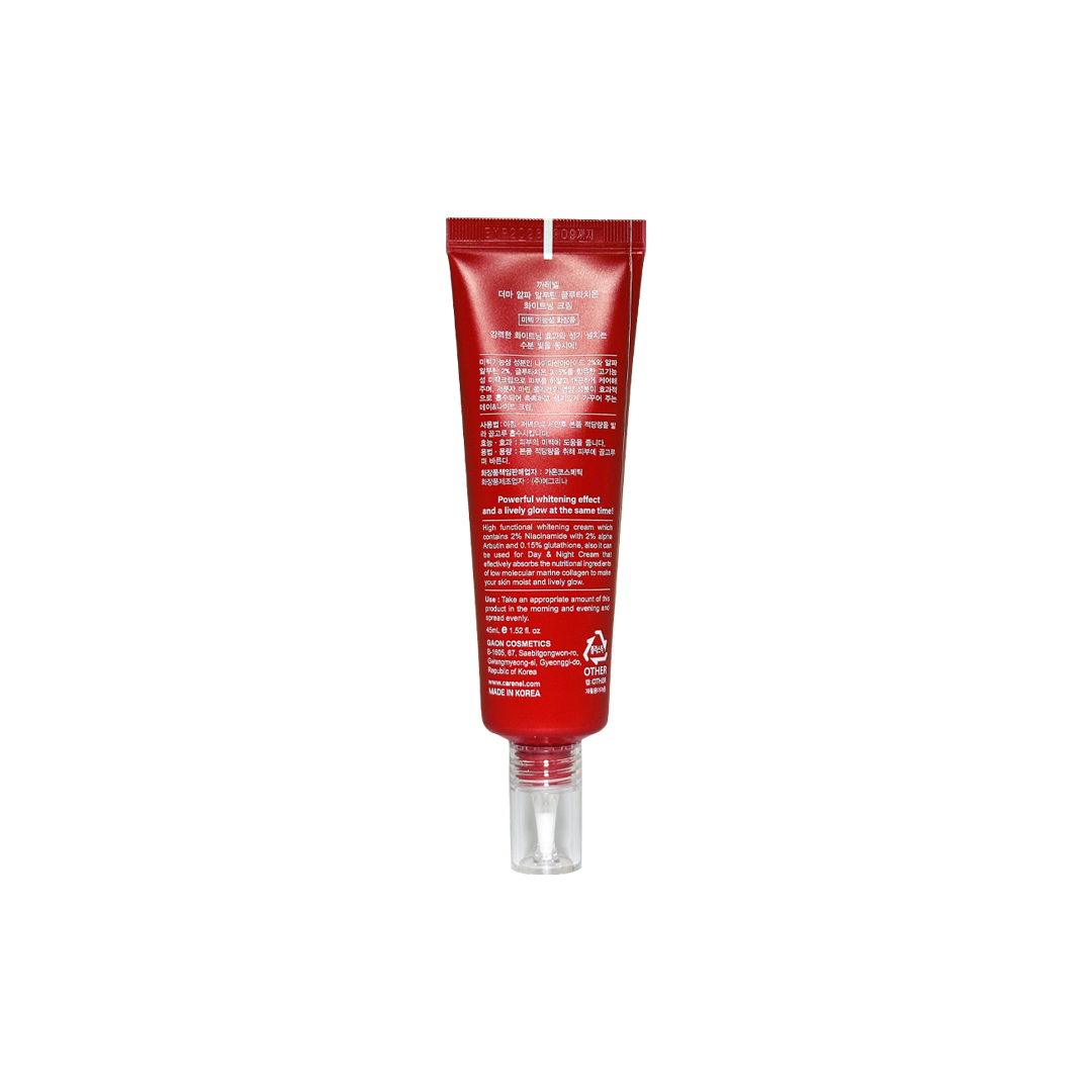 Care:nel Derma Alpha Arbutin Glutathione Whitening Cream 45 ml