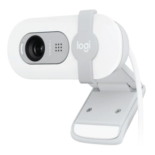 Logitech BRIO 100 Full HD Privacy Shutter Webcam Off-White