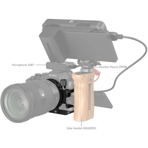 SmallRig Rotatable Horizontal to Vertical Mount Plate Kit for Sony a7R IV a7R V a7 IV a7S III MFR4148