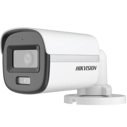 Hikvision DS-2CE10DF0T-LPFS/S 2MP Smart Hybrid Light with ColorVu Fixed Mini Bullet Camera