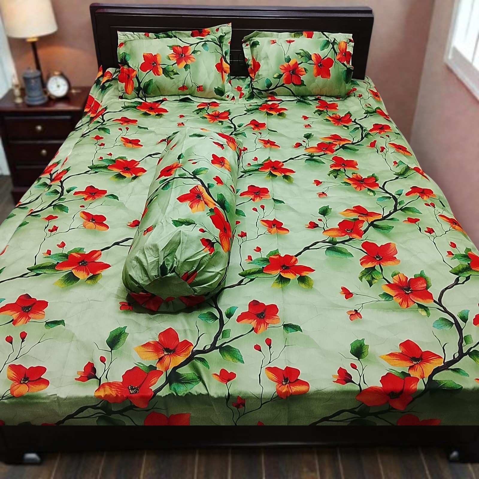 Twill cotton bed sheet