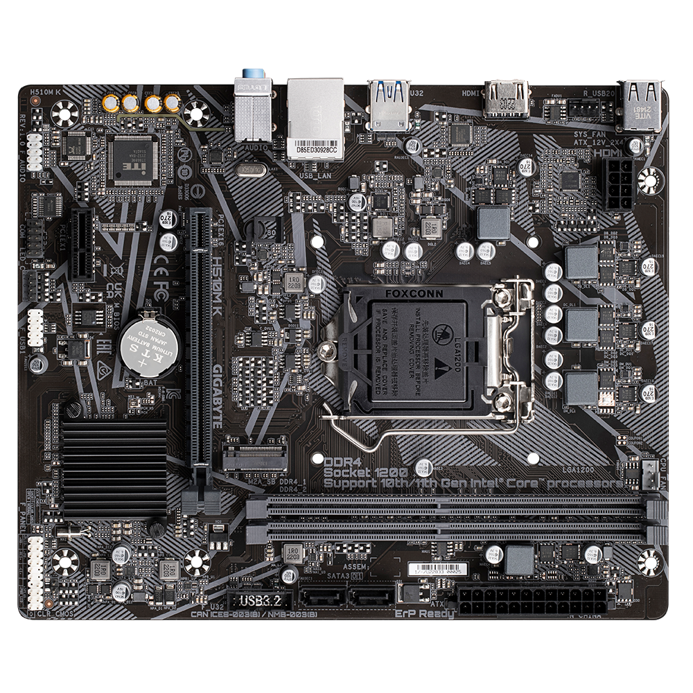 GIGABYTE INTEL H510M K Motherboard