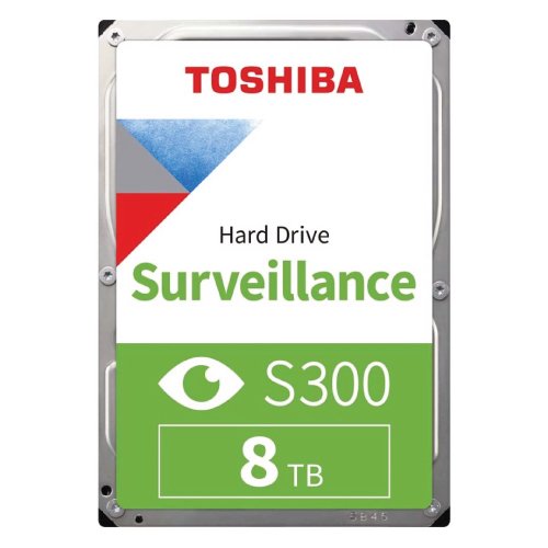 Toshiba S300 Pro 8TB 7200rpm 3.5″ Surveillance Hard Drive
