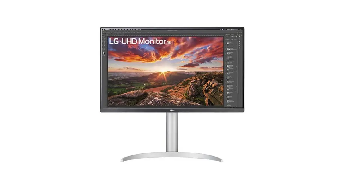 LG 27UP850K-W 27-inch 4K Ultra HD Professional Monitor