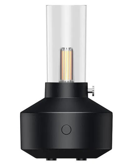 DQ708 Simulation Candle Light Aroma Diffuser USB Air Humidifier with Night Light (150ml)
