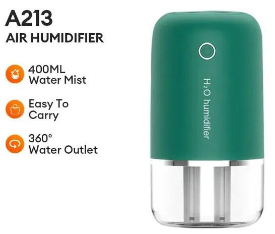Double Mist Rechargeable Humidifier A213