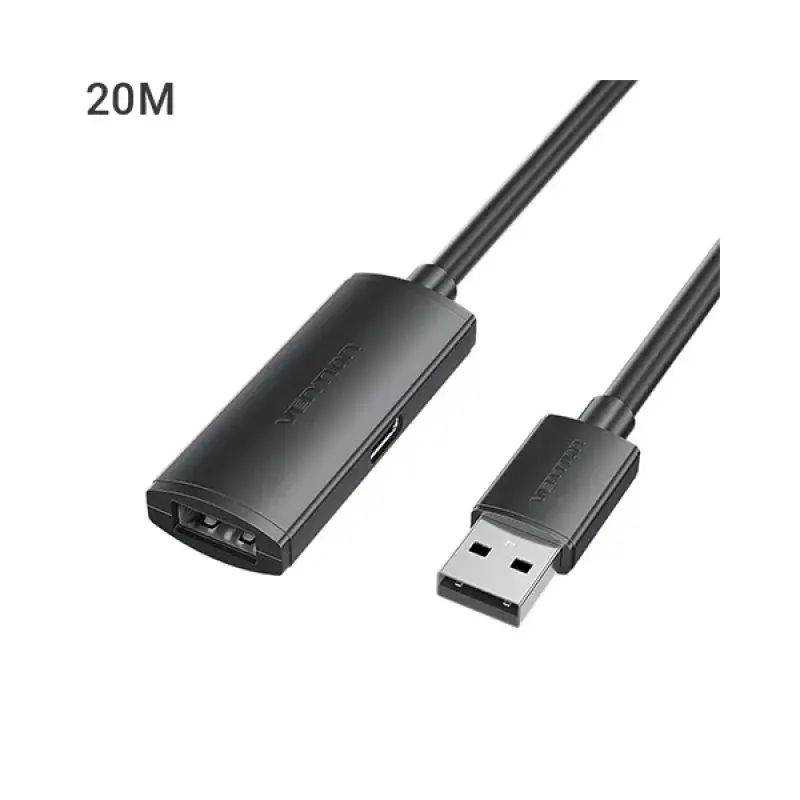 Vention CBKBQ USB 2.0 Type-A Male to Female Extension Cable - 20M
