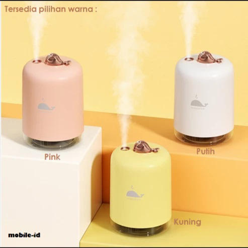 Humidifier Whale USB H2O Aromatherapy Diffuser