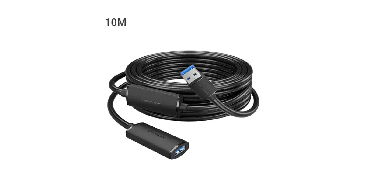 Vention CBMBL USB 3.0 Type-A Male to Female Active Extension Cable - 10M