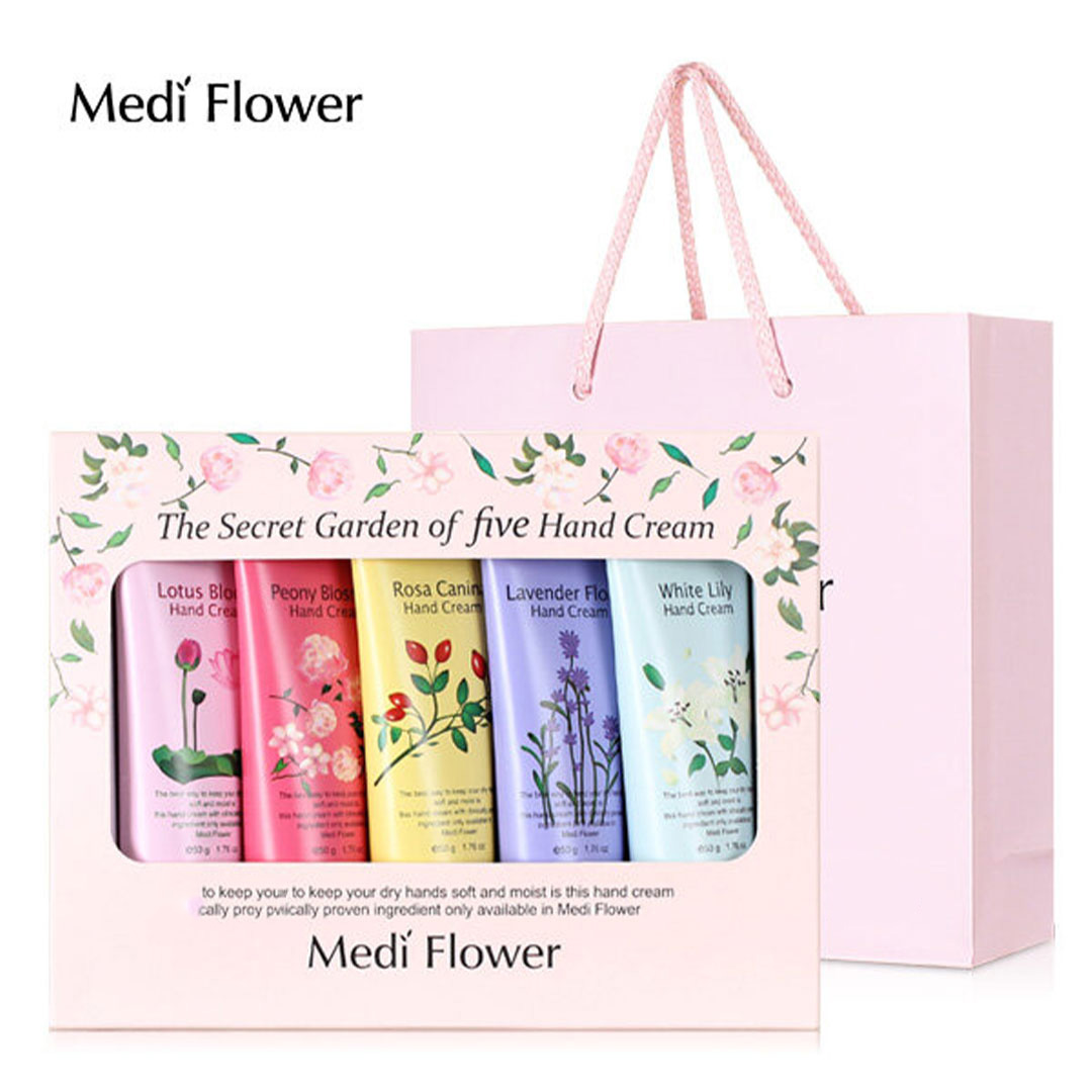 MediFlower The Secret Garden Of Five Hand Cream (5*50g)