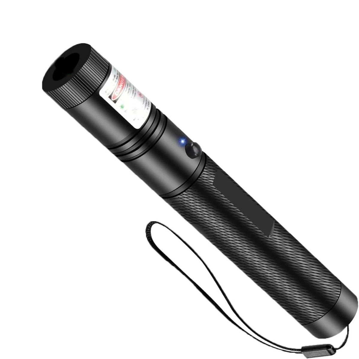 10 Mile 532nm Adjustable Focus Green Laser Pointer Beam Light Pen + Star Cap 5mw
