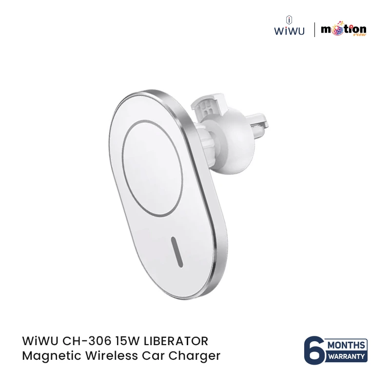 WiWU CH-306 15W LIBERATOR Magnetic Wireless Car Charger