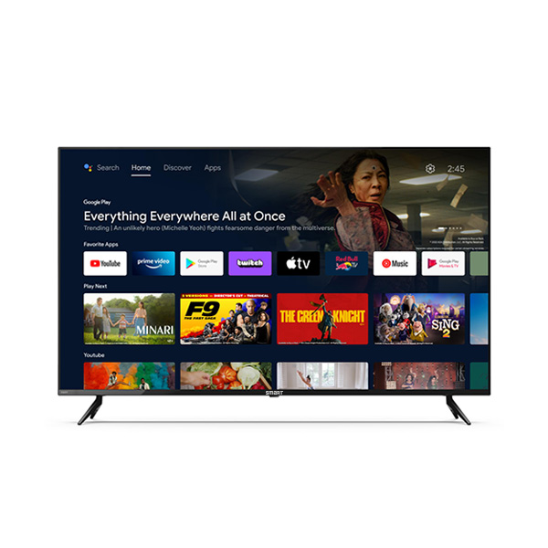 SMART 65-Inch 4K Android LED TV with Voice Control - Model SEL-65V24K