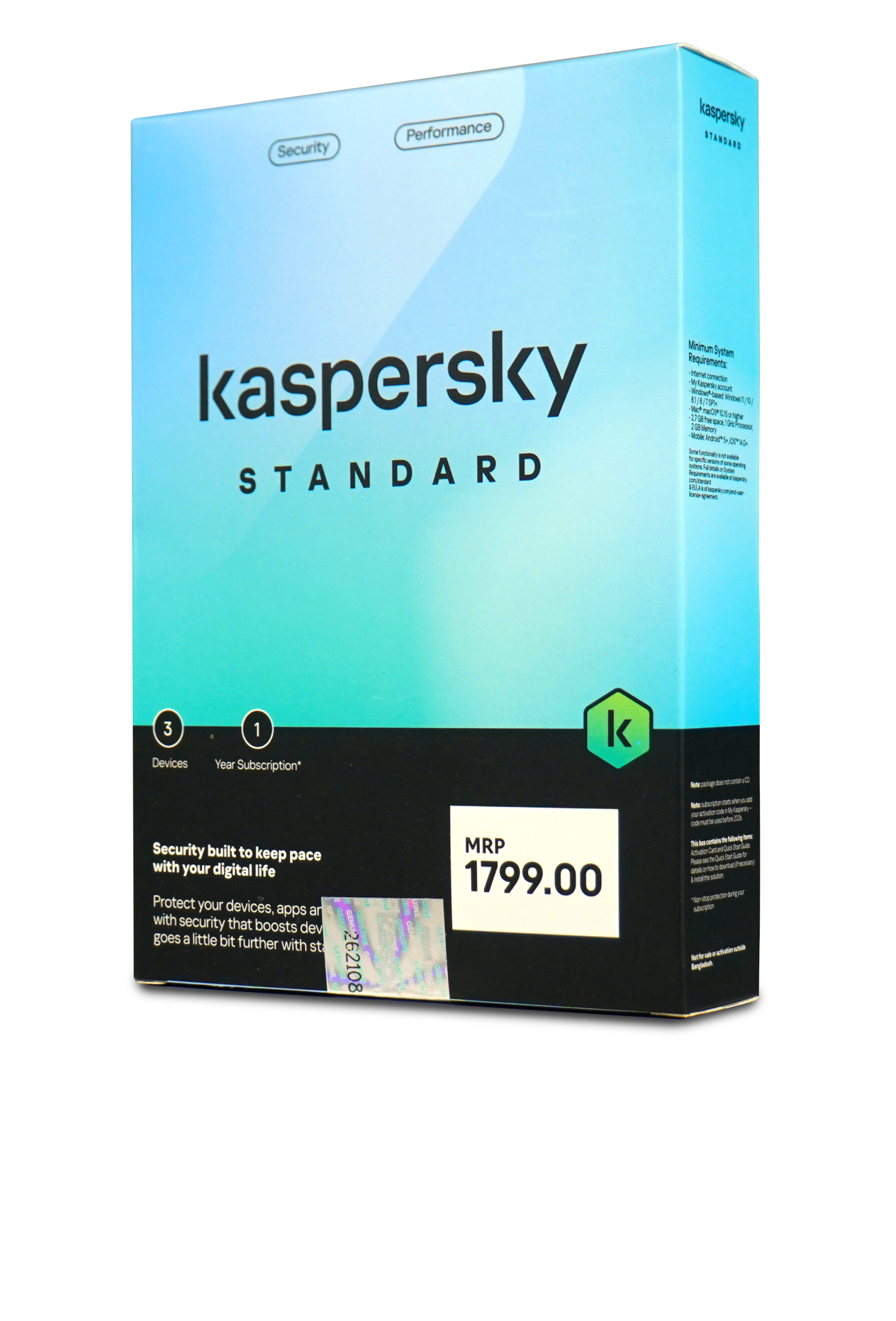 Kaspersky Standard 3-User 1-Year 2025