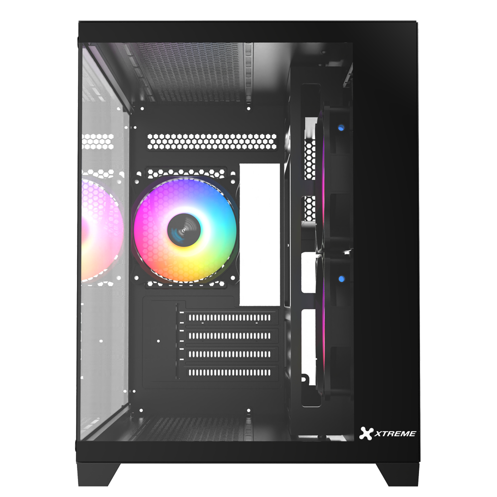 Xtreme S270B ARGB Mid Tower Casing With 3 ARGB Fan