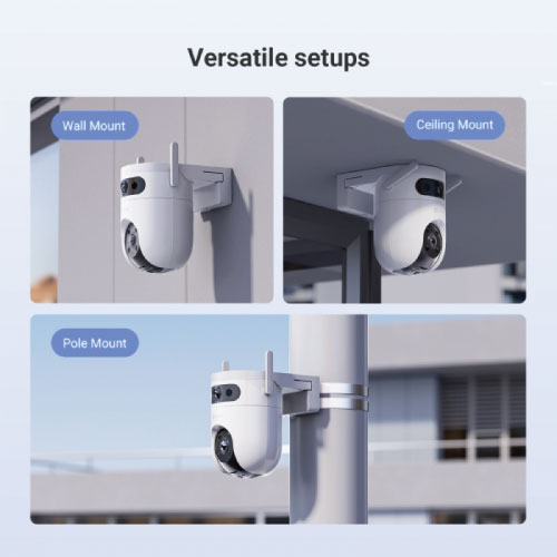 EZVIZ CS-H9C (3MP+3MP) Dual Lenses Outdoor WiFi Camera