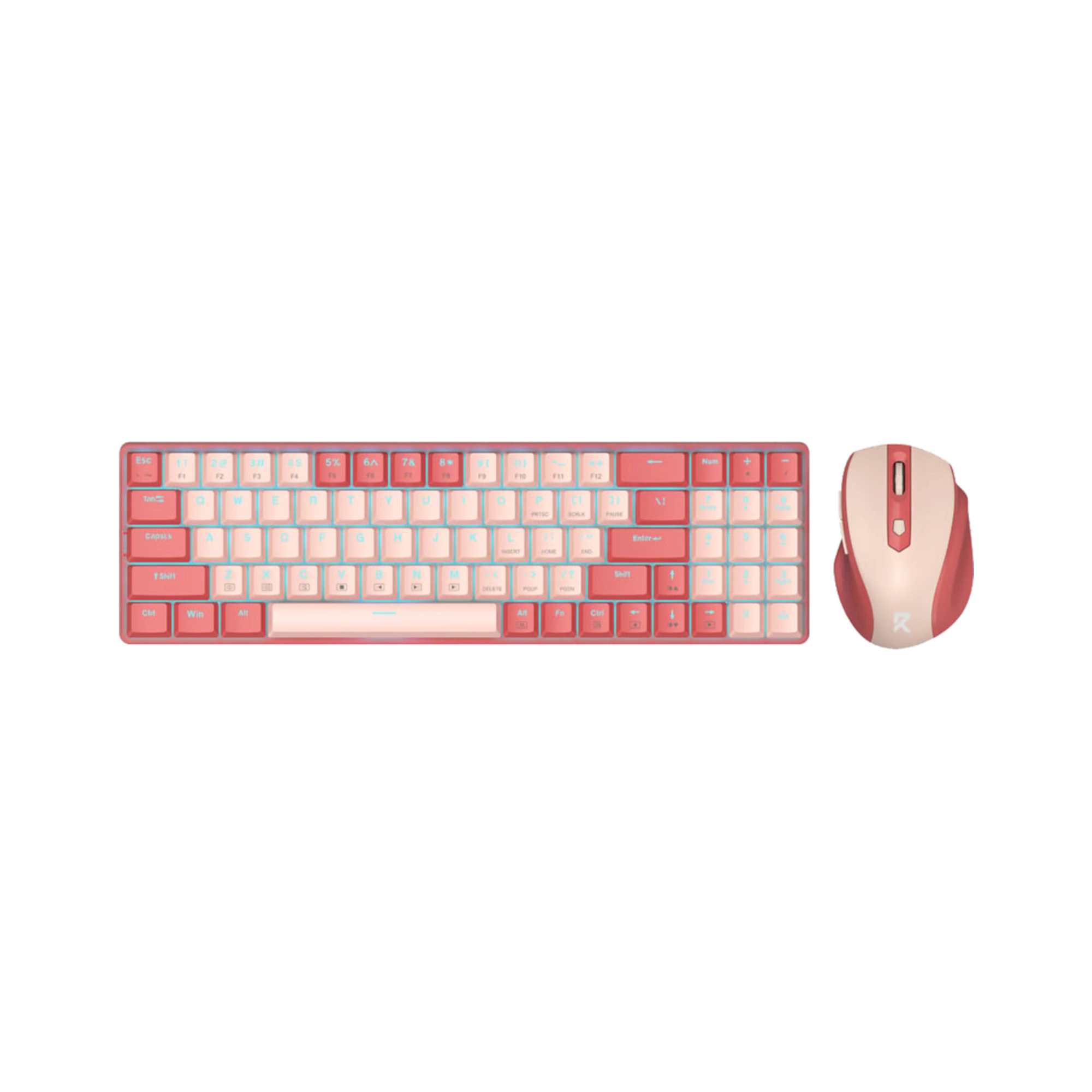 Redragon BS8772 RP Wireless Mechanical Keyboard and Mouse Combo