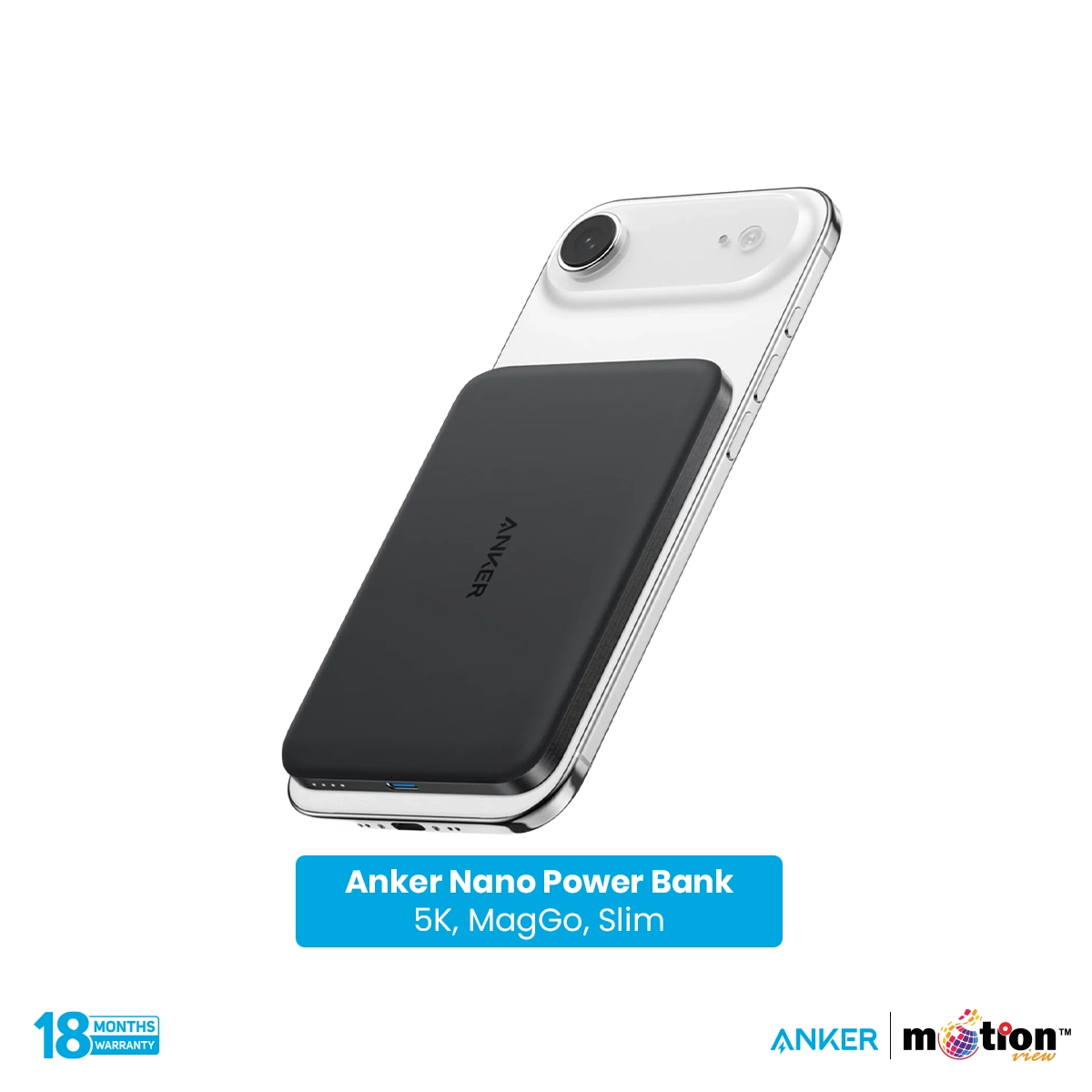Anker Nano MagGo Slim 5000mAh Power Bank
