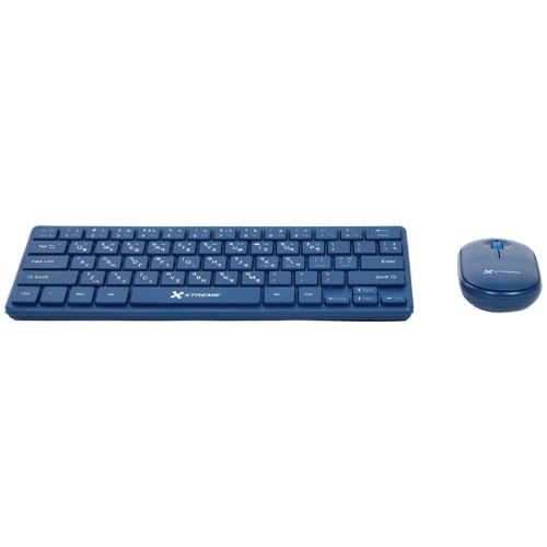 XTREME K911C WIRELESS COMBO USB-BANGLA 64KEYS + FN KEYS BLACK KEYBOARD