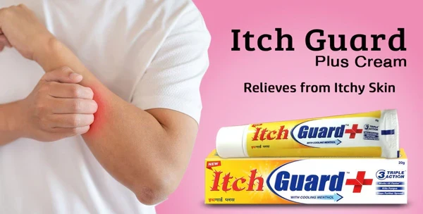 Itch guard Plus Cream with Cooling Menthol 12g (Indian)