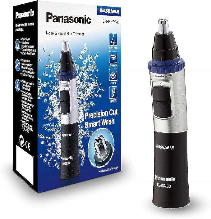 Panasonic ER-GN30K Nose And Facial Hair Trimmer For Men