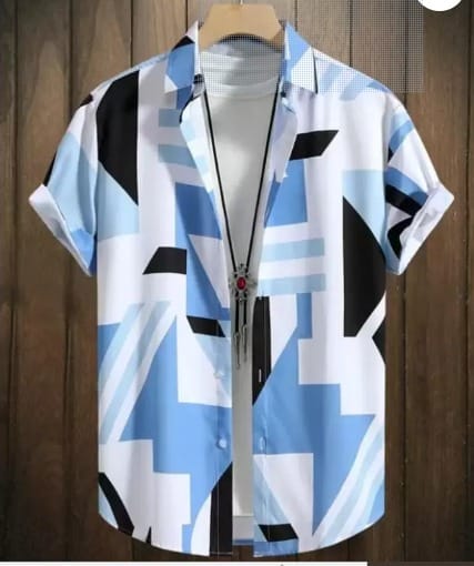 Half Sleeve Cotton Shirt For Men