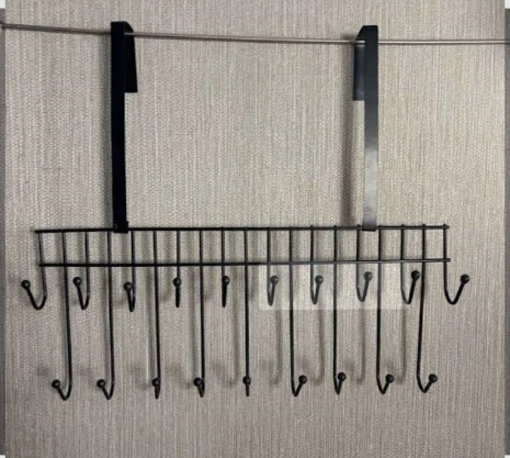 Over The Door 19-Hook Hanger