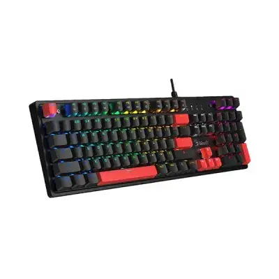 A4Tech Bloody S520N Fire Black BLMS Red Switch RGB Mechanical Gaming Keyboard