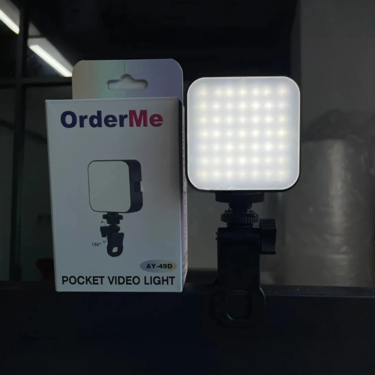 OrderMe AY-49D Pocket Video Light for Laptop & Mobile