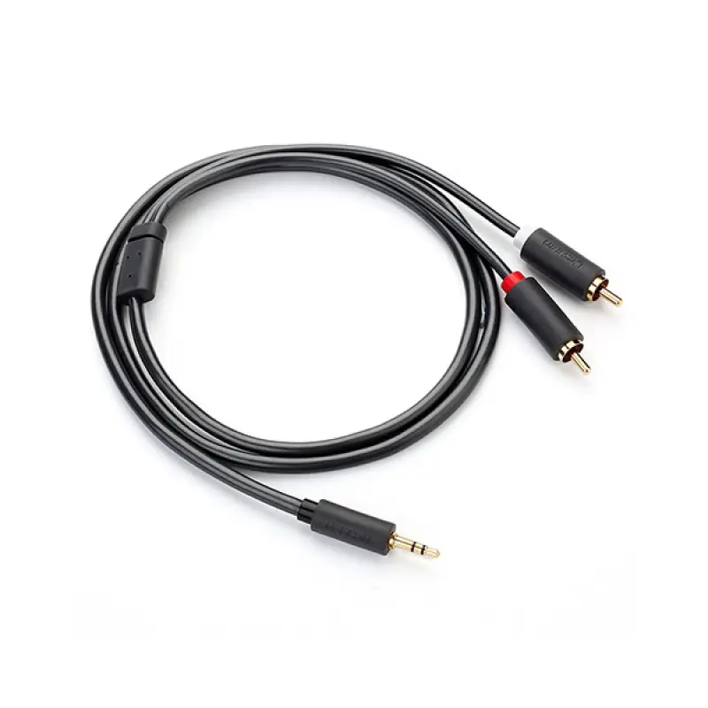 UGREEN AV102 (10513) 3.5mm to 2x RCA Audio Cable - 5M