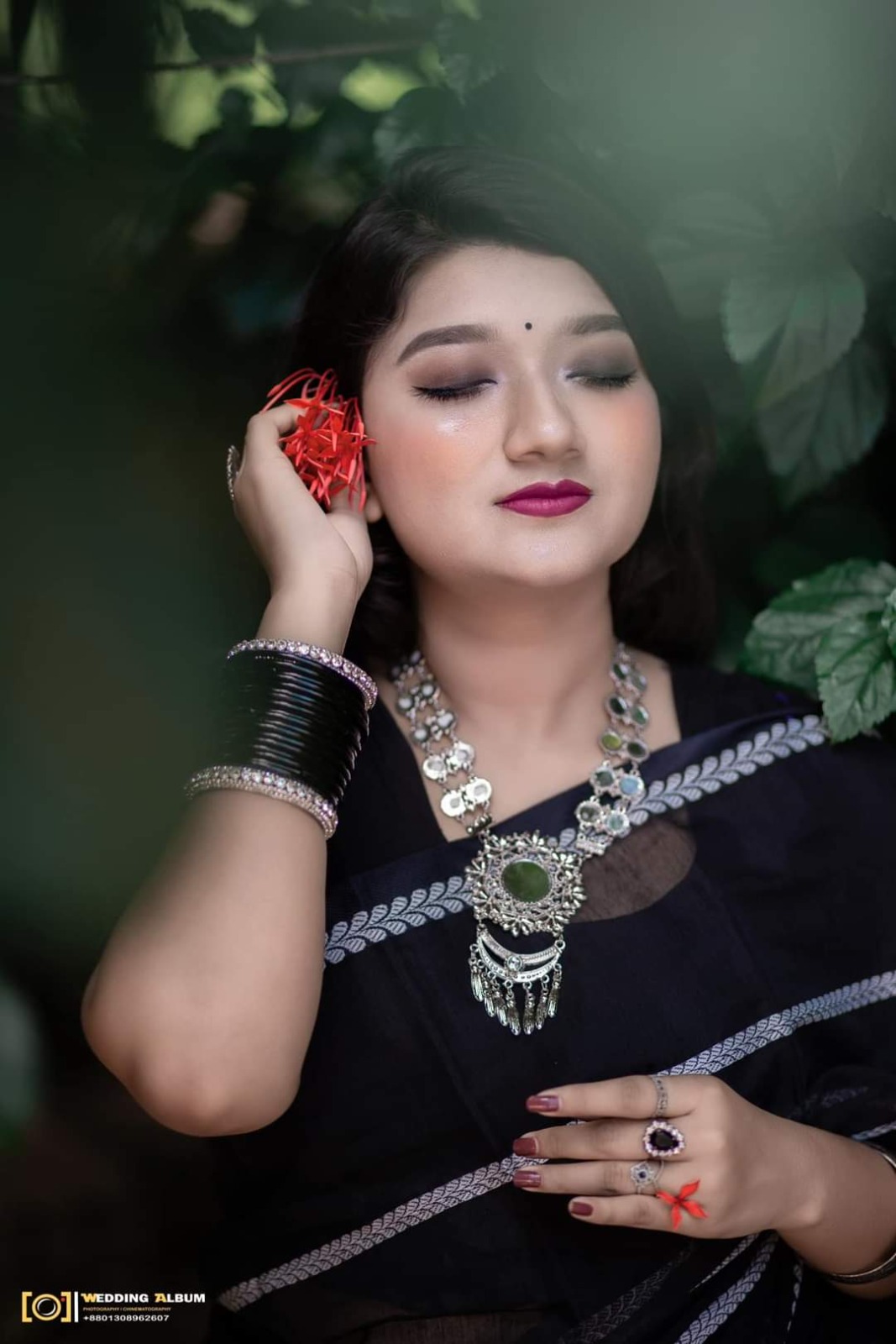 টাঙ্গাইলের হাফ সিল্ক শাড়ি