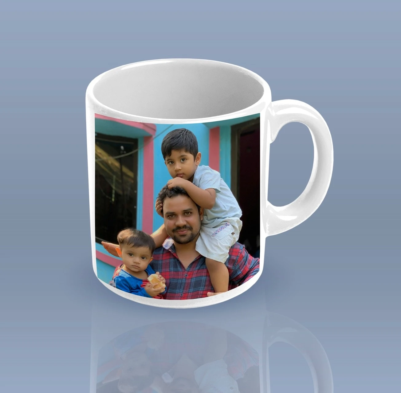 Personalised Coffee, Tea, Water Mug, Add Photo Text Logo Picture Image