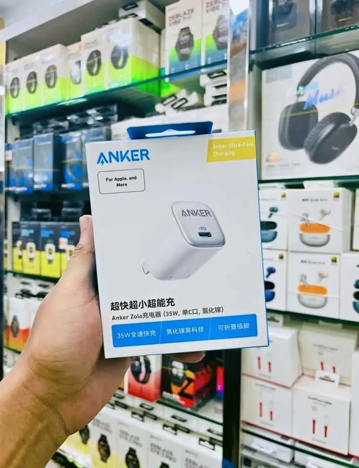 Anker Zolo 35W PD PPS GaN Charger - Fast & Efficient Charging for iPhone, Samsung, and Pixel