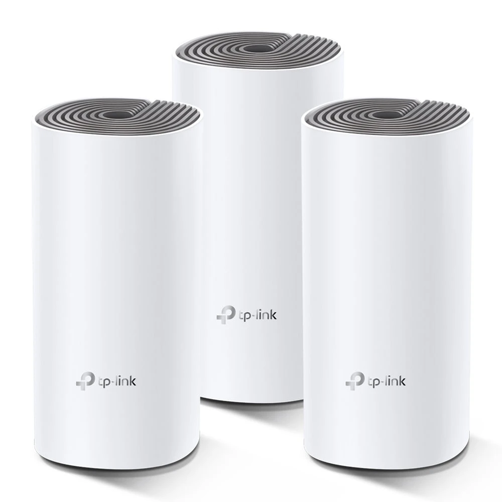 TP-Link Deco E4 (3 Pack) Whole Home Mesh Wi-Fi System AC1200 Dual-band Router
