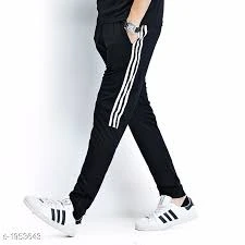 Men's Casual Sports Trouser- 3stripe