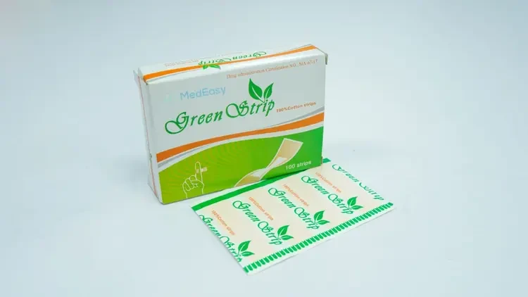 Green Strip - One time Bandage - Full Box - 100pcs