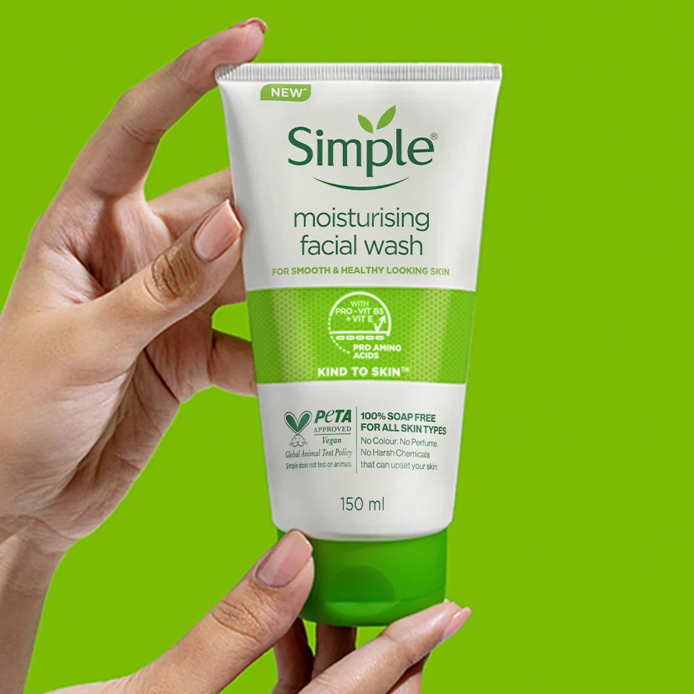 Simple Face Wash | Simple Kind to Skin Refreshing Facial Gel Wash | 150ml