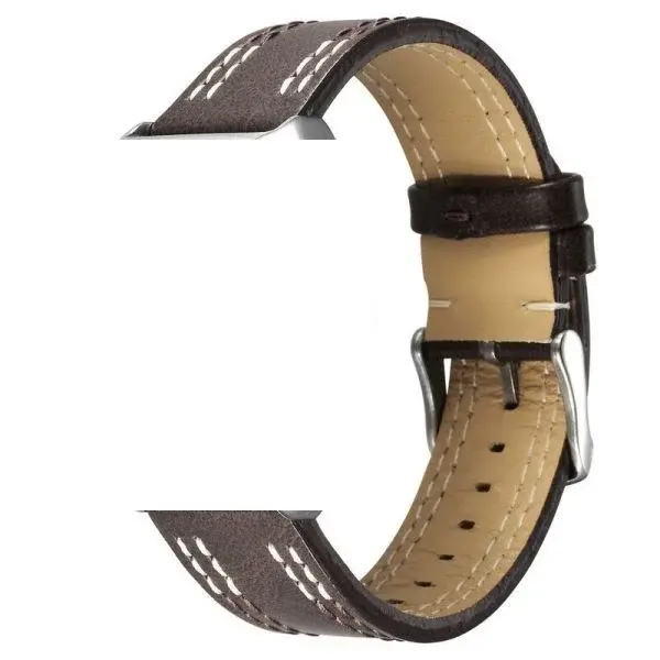 Original Fastrack  Brown Leather Strap for Fastrack 3270SL03 Fleek Quartz Multifunction Watch