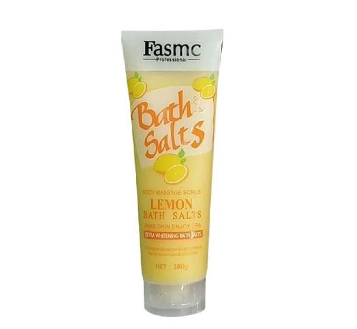 Fasmc Bath Salts Lemon Body Massage Scrub 380g