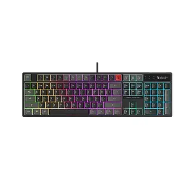 A4Tech Bloody B230N Neon Illuminate Lighting USB Gaming Keyboard - Black