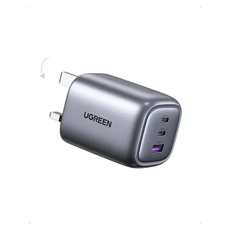 UGREEN CD306 (90663) Nexode 3-Port 65W Charger - UK