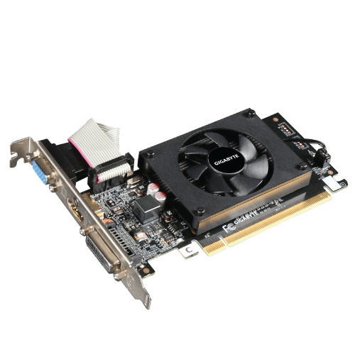 Gigabyte Nvidia Chipset GeForce GT 710 2GB Graphics Card (GV-N710D3-2GL)