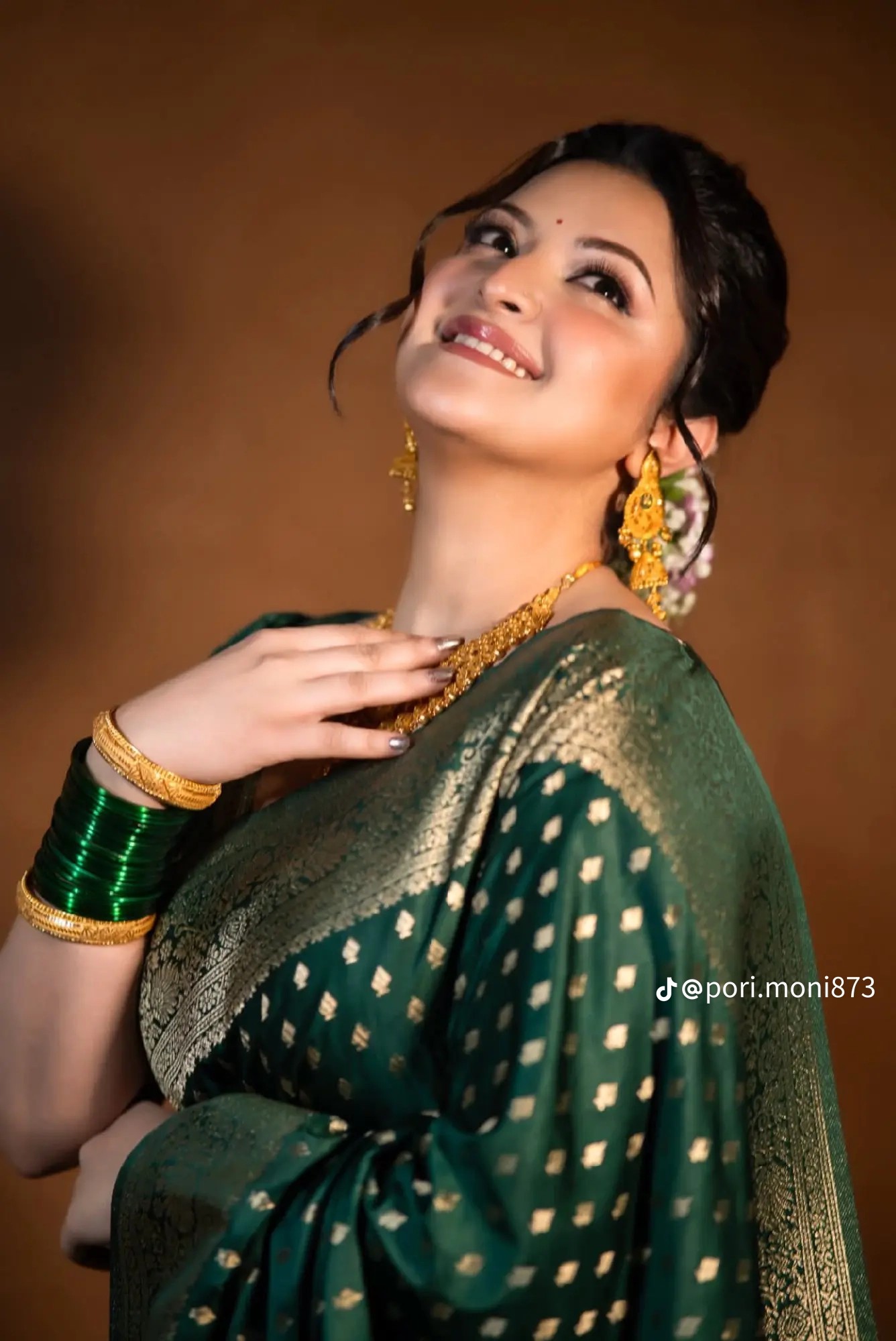 Jori Katan Saree With Blause Pcs