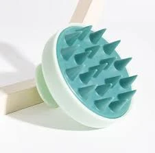 1pcs Silicone Hair Shampoo Brush Mini Scalp Massager